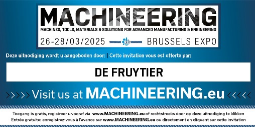 Machineering Brussel - gratis registratie